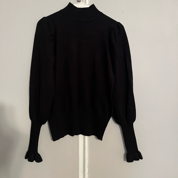 NWT Black mock neck turtleneck - Picture 4 of 6